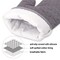 KEGOUU Oven Mitts and Pot Holders 6pcs Set, Kitchen Oven Glove High Heat Resistant 500 Degree Extra Long Oven Mitts and Potholder with Non-Slip Silicone Surface for Cooking (Grey)